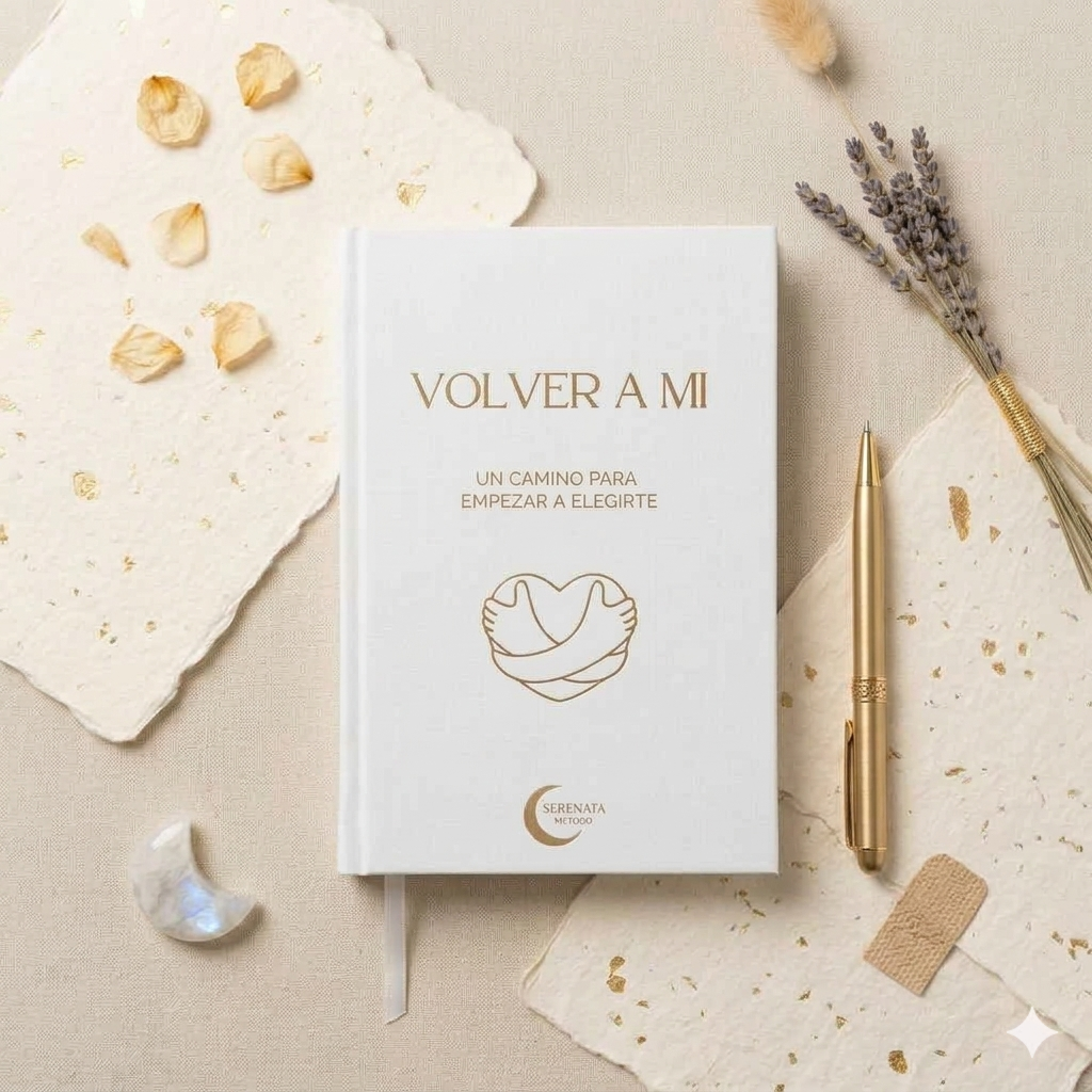 Journal Volver a Mí — Journal digital de autoconocimiento para mujeres — Serenata Bienestar